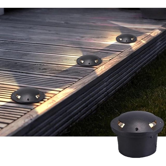 EcoNesxp LED IP65 Waterproof Outdoor Suitable for Garden Path Garage Deck Light