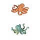 thumbnail image 1 of Figuras de Modelo de Pulpo Sunnimix 2 Uds Juguetes Educativos de Plástico, 1 of 8