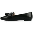 thumbnail image 2 of Journee Womens Jannah Pointed Toe Tassel Comfort Loafer Flats, Widths Available, 2 of 9
