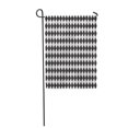 thumbnail image 1 of JSDART Gray Harlequin Black and Abstract Geometry Pattern Diamond Garden Flag Decorative Flag House Banner 28x40 inch, 1 of 1