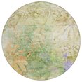 thumbnail image 2 of Addison Rugs Chantille Indoor/Outdoor Transitional Floral Green Machine Washable Round Rug, 8' x 8', 2 of 8