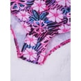 thumbnail image 7 of TiaoBug Kids Girls One Piece Swimsuit One Shoulder Swimwear Bikini Bathing Suit 4-16, 7 of 7