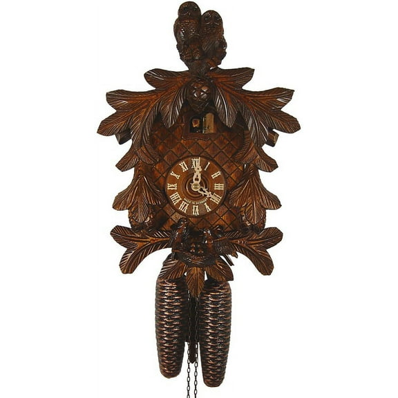 Cuckoo Clock Owls, birds with nest