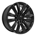 thumbnail image 3 of OE Wheels CA91 22 Inch Rim Fits Escalade Sport Style 6x139.7 22x9 Satin Black - Hollander 4869 (1), 3 of 5