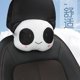 thumbnail image 3 of 2pcs Cartoon Car Neck Pillow Cute Panda Smiling Face Headrest Neck Support Car Seat Headrest Neck Rest Cushion Car Accessories, 3 of 4
