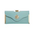 thumbnail image 5 of Womens Envelope Leather Wallet Card Button Clutch Purse Long Handbag Bag, 5 of 5