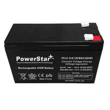 PowerStar Rechargeable AGM Battery 12 V Vehicle Battery for PS12-9-104