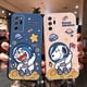 thumbnail image 2 of Funda Protectora Para Samsung Galaxy Note 20 Ultra A30 A20 A50S A10 A12 M12 M10 Doraemon Snoopy Astronauta De Borde Cuadrado, 2 of 4