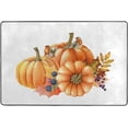 thumbnail image 4 of SKYSONIC 36x24in Pumpkins Birds Autumn Area Rug, Non-Slip Floor Carpet for Indoor Living Dining Room Bedroom, 4 of 7