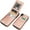 Rose Gold, variant on REQO iPhone XR Case Wallet with Credit Card Holder, Premium Leather Magnetic Clasp Kickstand Heavy Duty Protective Cover for iPhone XR 6.1 Inch(Black)