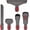 5pcs, variant on 5 in 1 Nozzle Brush Accessory Kit with Extendable Hose for Dy*son V7, V8, SV10, V11, SV11, V15 Gen5 Detect Dy*son Vacuum Cleaner Replacement Parts Set Hose Extension