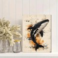 thumbnail image 2 of Qisvanset 12x16 Inch Jonah And Whale Canvas Wall Art, Biblical Sketch Art Boho Religious Gift Home Decor, 2 of 8