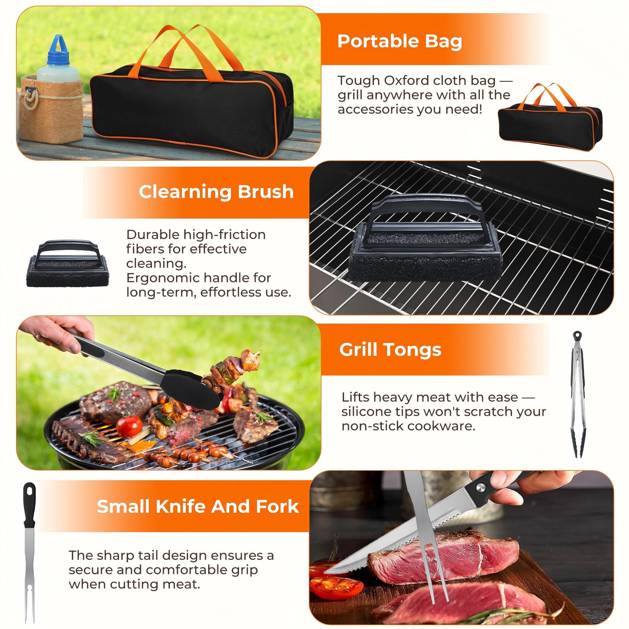 OHHANI 140-Piece Griddle Accessories Kit for Blackstone photo 4