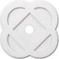 thumbnail image 1 of Ekena Millwork CMP20CE-03000 20 in. OD x 3 in. ID Square Charlotte Architectural Grade PVC Contemporary Ceiling Medallion, 1 of 1