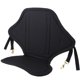 thumbnail image 1 of Asiento de kayak acolchado Asiento de canoa de lujo, asiento de barco ajustable Asiento de pesca acolchado Soporte de respaldo con bolsa de almacenami Negro Soledad Asiento acolchado de lujo para kayak, 1 of 10