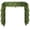 M, variant on Christmas Norfolk Garland with LED Light Fork Norfolk Natural Garland Artificial Garland for Christmas Table Fireplace Wall Home Decoration, White, Practical Decorative Piece for Home Office Dining
