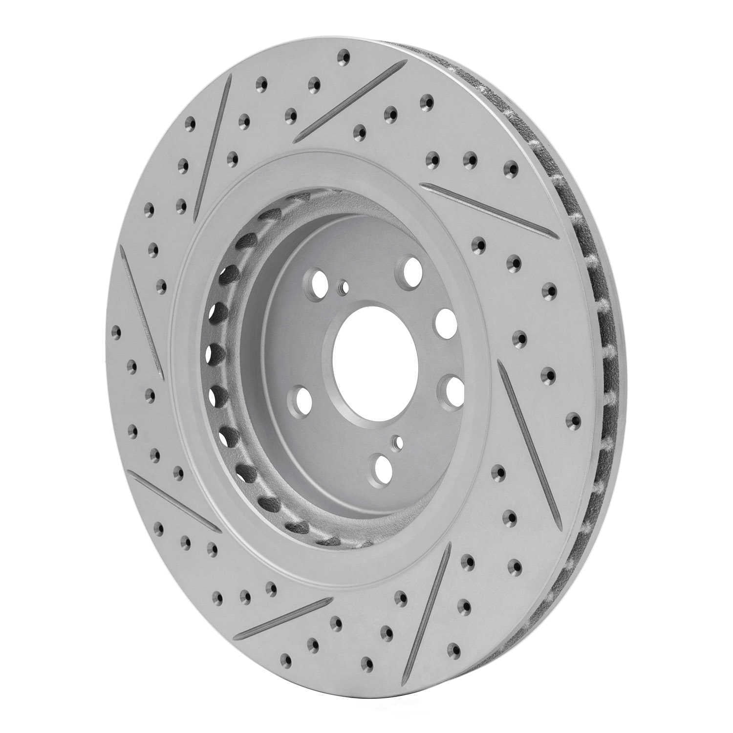 Dynamic Friction Company 830-75066R DFC Geoperformance Rotor - Drilled & Slotted