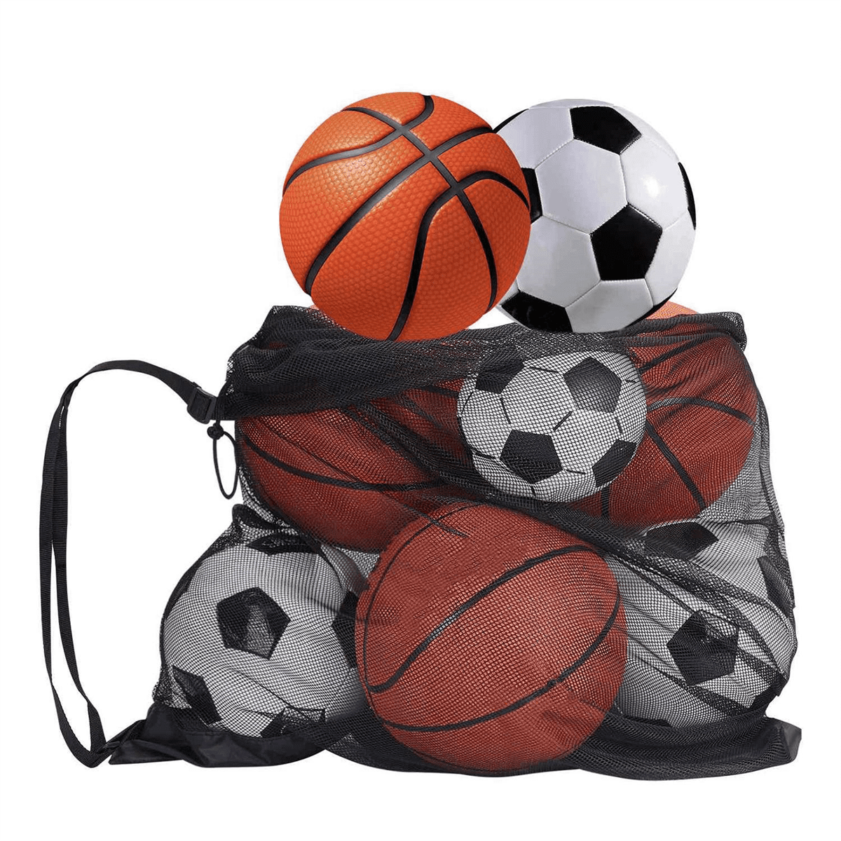 Outdoor Sports Bag Pool Storage Mesh Bags Football Basketball Net Floats Balls Organizer for Beach L Walmart