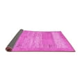 thumbnail image 2 of Ahgly Company Indoor Square Abstract Pink Contemporary Area Rugs, 6' Square, 2 of 4