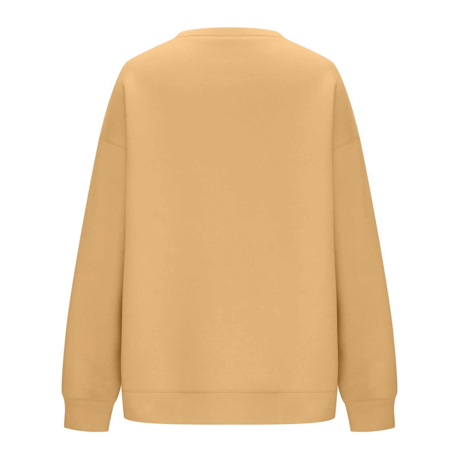 YYDGH Oversized Sweatshirt for Women Fleece Long Sleeve Crewneck