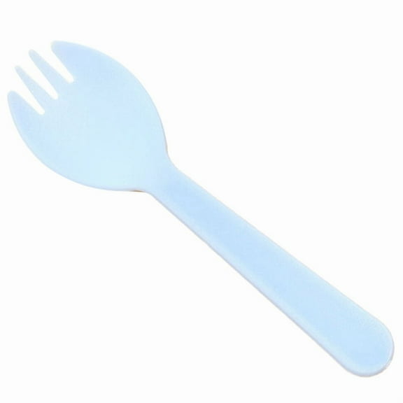 Disposable Plastic Fork and Spoon Individual Packaging for Ice Cream and Yogurt Fruit Salad Fork and Spoon A