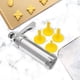 thumbnail image 4 of Prensa para galletas de acero inoxidable con 20 discos y 4 boquillas para glaseado para hacer y decorar galletas tú mismo., 4 of 9