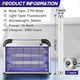 thumbnail image 3 of 10 Pack Bug Zapper Replacement Bulbs 10W for 20W Indoor Bug Zapper, BL T8 F10W 13Inch Light Tubes for Fly & Mosquito Killer, 3 of 5