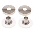 thumbnail image 3 of GROWTH TANK Expandable Shower Curtain Rod Pole 17-24 Inch Rail Rod Bar Single Combination L, 3 of 9