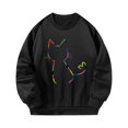 thumbnail image 3 of Sudadera de mujer Casual suave cuello redondo sudadera para compras deportivas al aire libre SG Yuyangstore Sudadera Mujer, 3 of 8