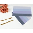 thumbnail image 6 of Unique Bargains 6 Pack Rectangle Placemat for Dining Table Decor Wipeable Table Mat Blue, 6 of 7