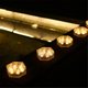 thumbnail image 3 of 4Pcs Solar Deck Lights Outdoor Waterproof Garden Lights (Warm White), 3 of 5
