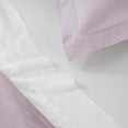 thumbnail image 5 of Superior Egyptian Cotton 400 Thread Count Duvet Cover Set, King/California King, Lilac, 5 of 6