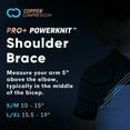 thumbnail image 7 of Copper Compression PRO+ Powerknit Shoulder Sleeve: Stabilization for Sprains, Torn Rotator Cuff, Dislocated AC Joint & AC Separation L/XL, 7 of 7