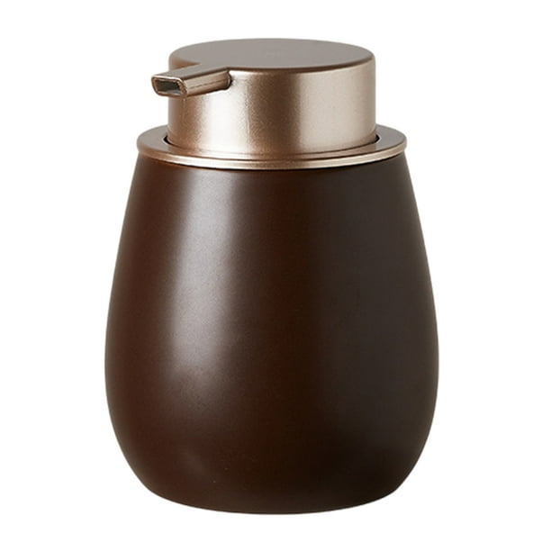 Dispensador de jabón espumoso, dispensador de jabón de manos en espuma para baño, botella de bomba de espuma para platos de vidrio para cocina, contenedores de botellas dispensadoras de espuma