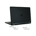 thumbnail image 2 of Dell Latitude E5450 Laptop Computer, 2.60 GHz Intel i5 Dual Core Gen 5, 16GB DDR3 RAM, 120GB Solid State Drive (SSD) SSD Hard Drive, Windows 10 Professional 64Bit, 14" Screen (B GRADE), 2 of 4