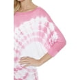 thumbnail image 3 of White Mark Women's Banded Dolman Tie-Dye Top, 3 of 4
