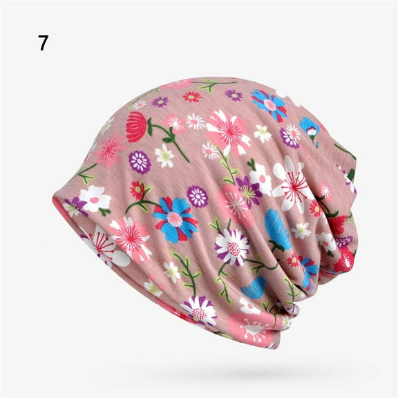 Cotton Soft Sleep Caps Winter Warm Hair Loss Headscarf Chemo Hat Muslim Hijabs Head Wrap Women Turban Hat 7