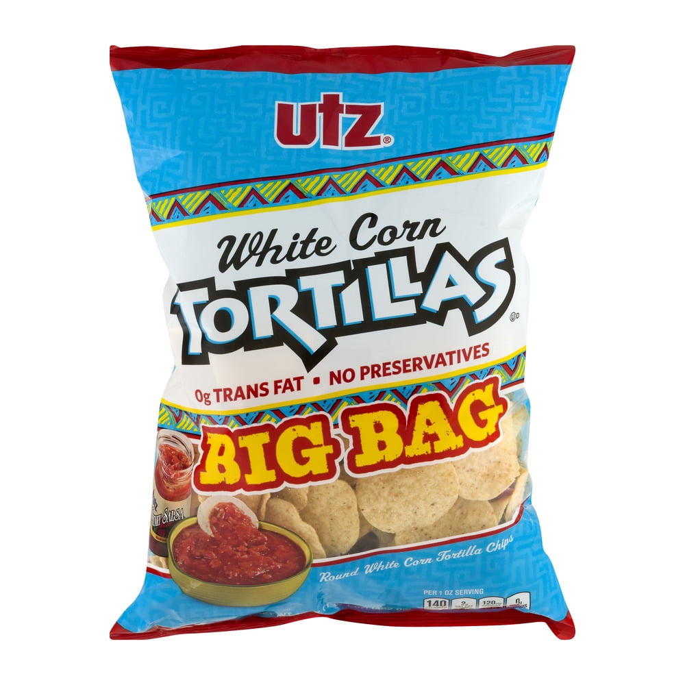 Utz White Corn Tortillas Big Bag
