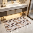 thumbnail image 4 of YiJuHui Super Absorbent Bath Mat, Russian Style Diatom Mud Floor Rug, Quick Drying Non-Slip Bathroom Rug, Water Absorbing Shower Mat for Bathroom Floor Safety, Anti-Mold Bath Mat for Wet Areas, 4 of 6