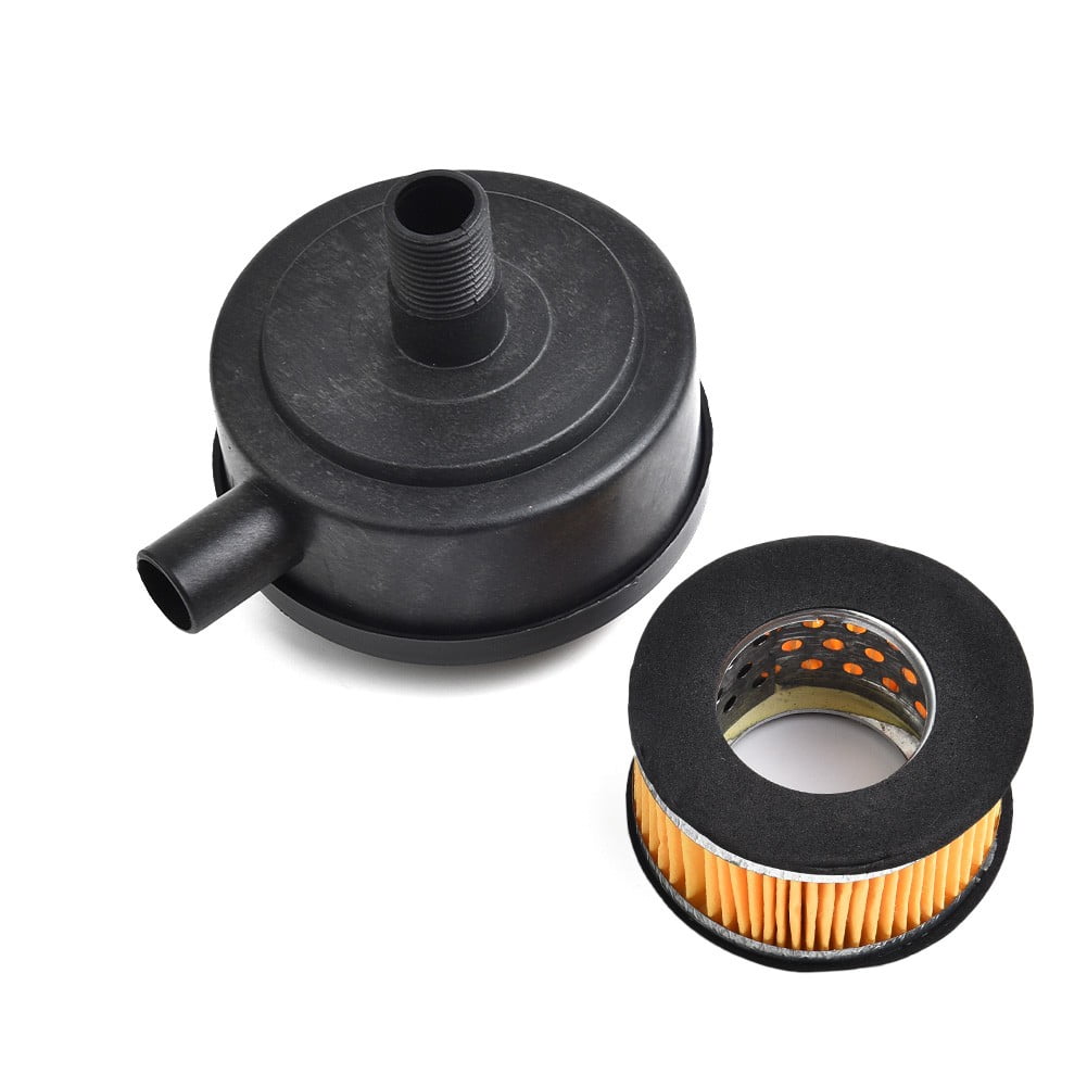 Air Filter Silencer Air Compressor 20mm Male Thread Canister Filter Muffler