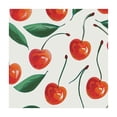thumbnail image 4 of Awypu Cherry Gouache Art Style Square Tablecloth for Picnic Dining Kitchen Farmhouse 100% Polyester Fiber Full Width Single-Sided Printing white, 4 of 8