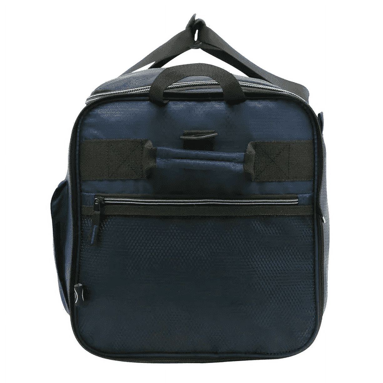 Protege 28 Inch Collapsible Rolling Duffel Bag, Navy photo 3