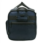 Protege Navigation 28 inch Large Collapsible Rolling Duffel Bag, Navy