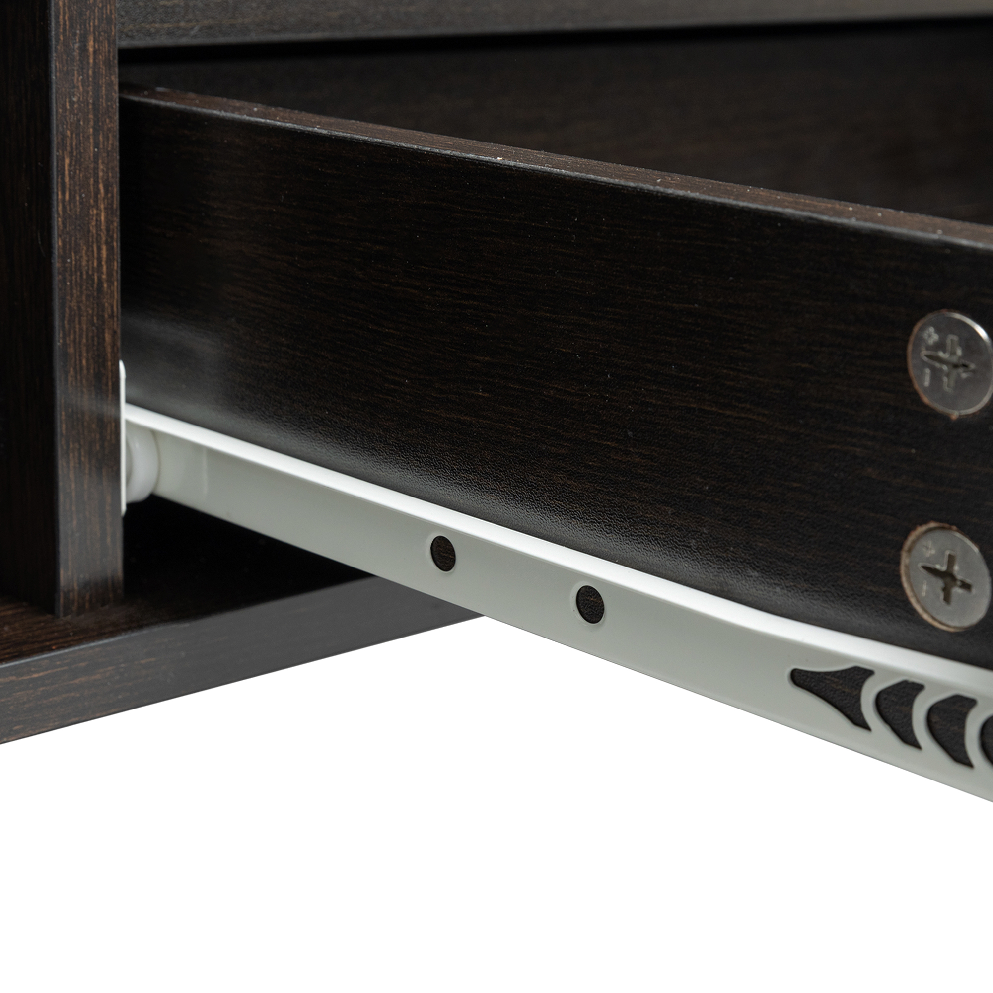 Aukfa LED TV Stand for TV up to 65" 70",UV Entertainment Center for Living Room Office, Black