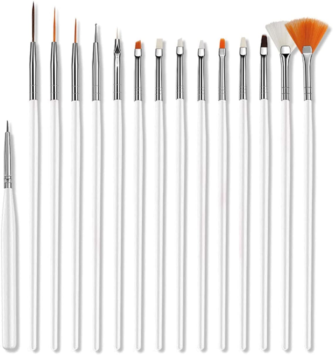 30 Pcs Cake Painting Brushes,Baking Brushes for Decorating Fondant