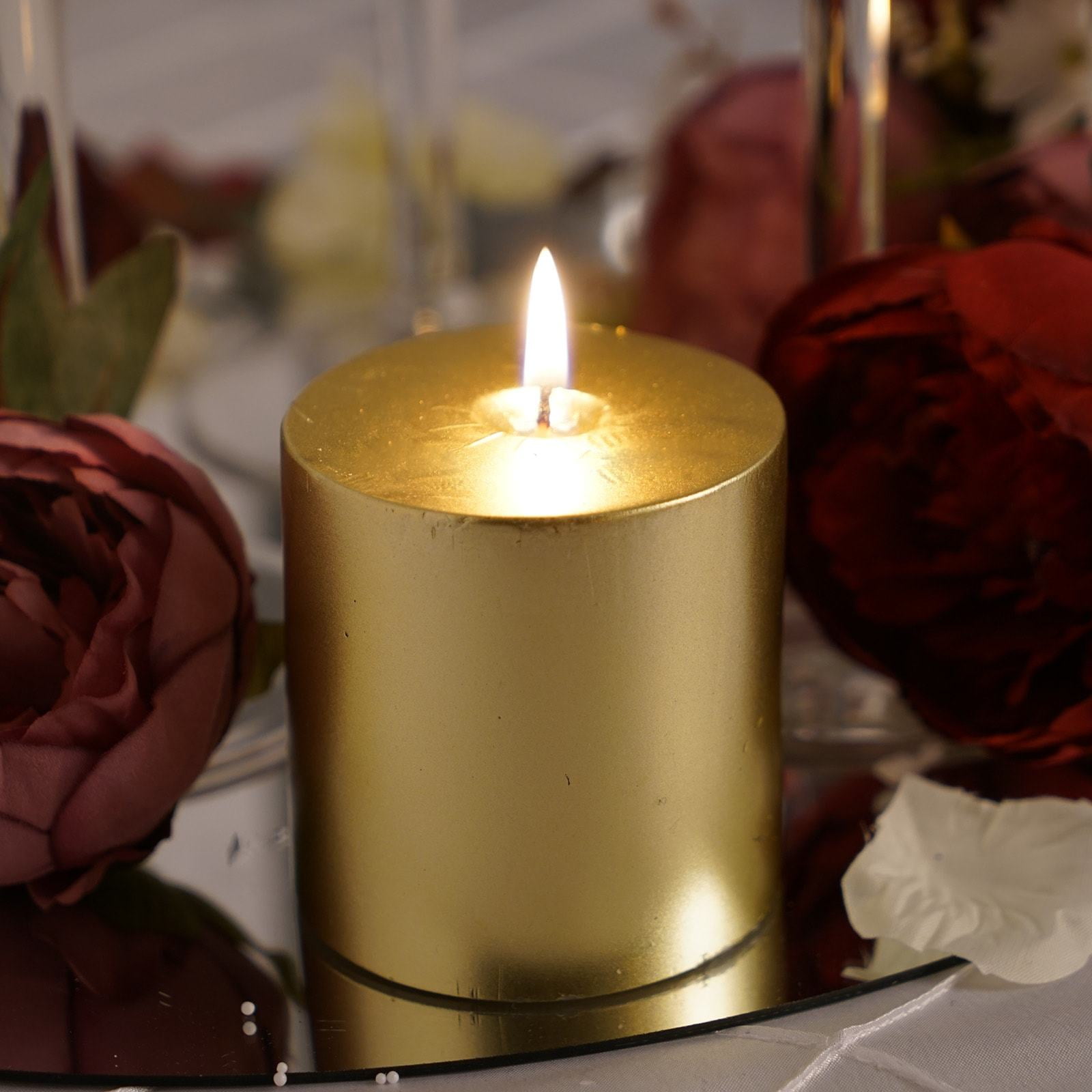 cheap pillar candles for wedding