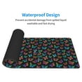 thumbnail image 4 of Pofeuu Multicolored Butterflies Print Desk Mat for Keyboard and Mouse，Computer Desk Matt for Desktop，Large Mouse Pad for Desk，Desk Pads on Top of Desks 12x31.5in, 4 of 8