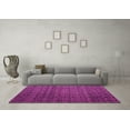 thumbnail image 3 of Ahgly Company Indoor Square Abstract Pink Modern Area Rugs, 3' Square, 3 of 4