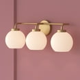 thumbnail image 2 of Millennium Lighting 22403-PN Oprah 3 Light 24" Wide Vanity Light - Nickel, 2 of 7