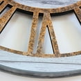 thumbnail image 3 of THE GEARS CLOCK Wall Clock with Real Moving Gears AM-LI_ 36 in Round Silver-Grey, 3 of 11